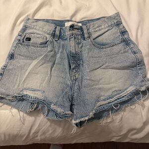 Denim Blue Women's Shorts